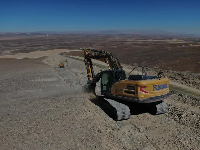 Movimiento de tierras en faena de altura