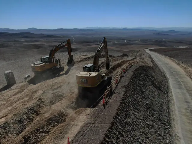 Dos frentes de excavación en paralelo