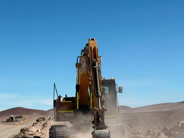 Excavación de zanja